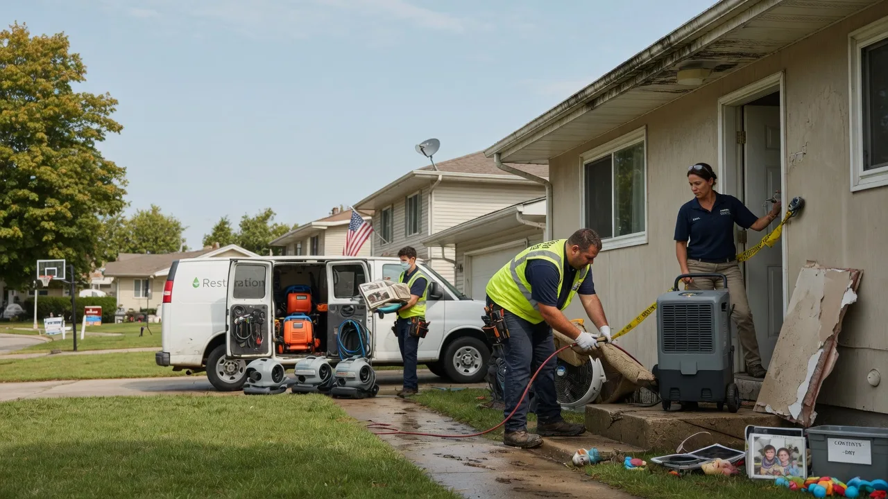 Water Damage Restoration in Maumee, OH near me